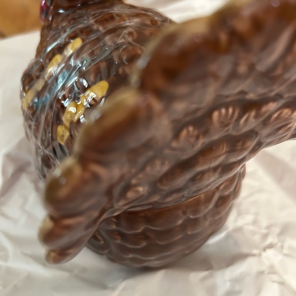 Larger Turkey candy or nut dish
